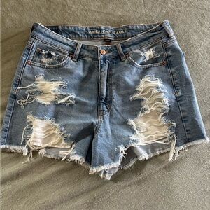 American Eagle Outfitters Distressed Mom Short - 12